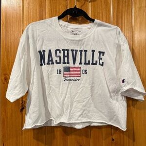 Champion Nashville Graphic crop T-Shirt
